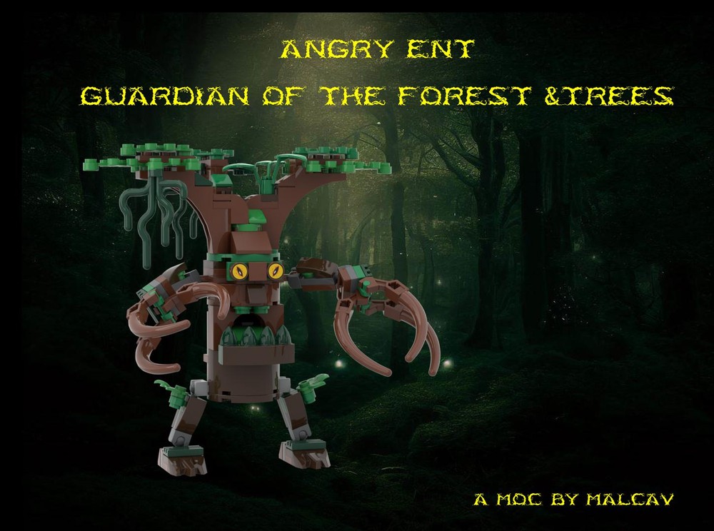 Lego Angry Ent - Guardian of the Forest