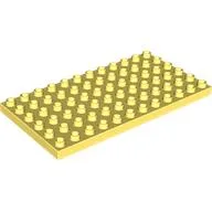Duplo Plate 6 x 12 / Bright Light Yellow