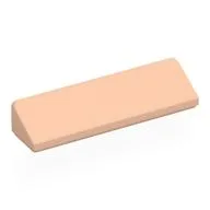 Brick Sloped 30° 1 x 4 x 2/3 / Light Nougat
