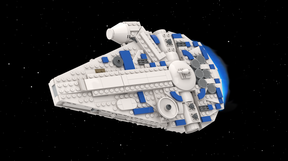 Lego Midi Scale Kessel Run Falcon (7778 Version)