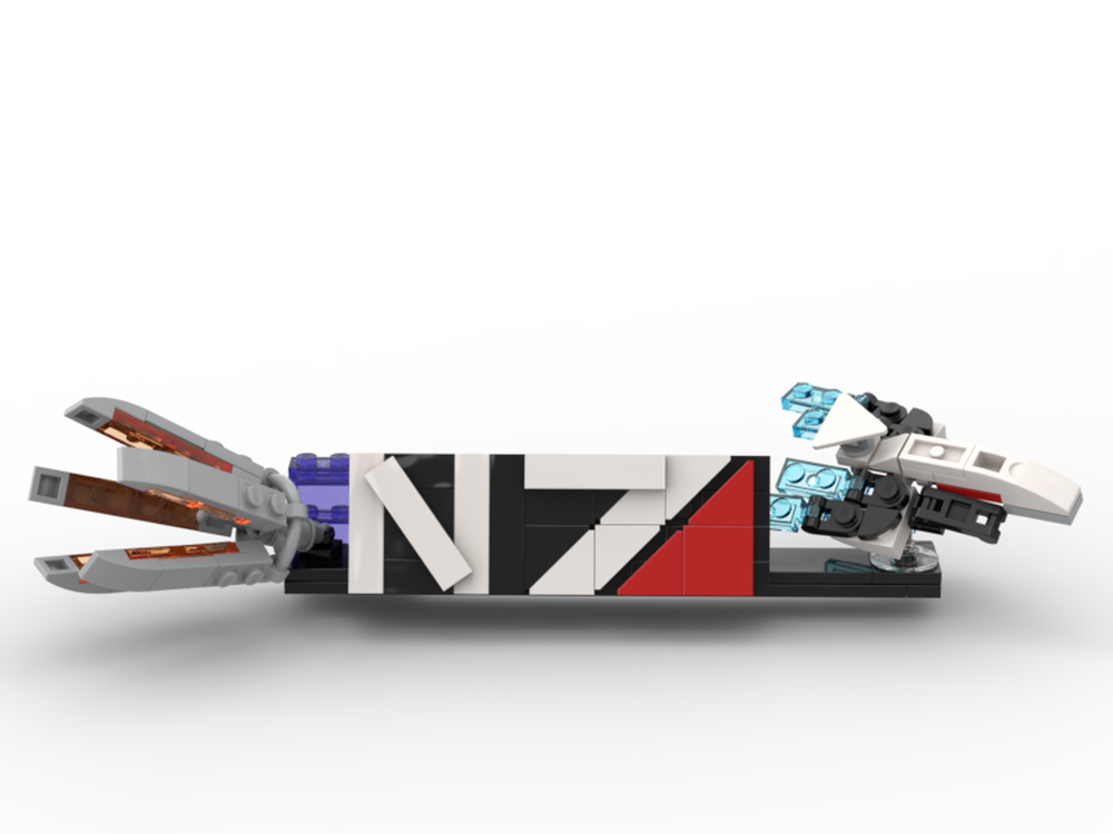 Lego Mass Effect N7 Logo and Minatures