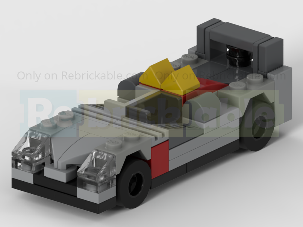 Lego Audi R15 TDI LMP1 Racing Car - Half Speed Champions Scale