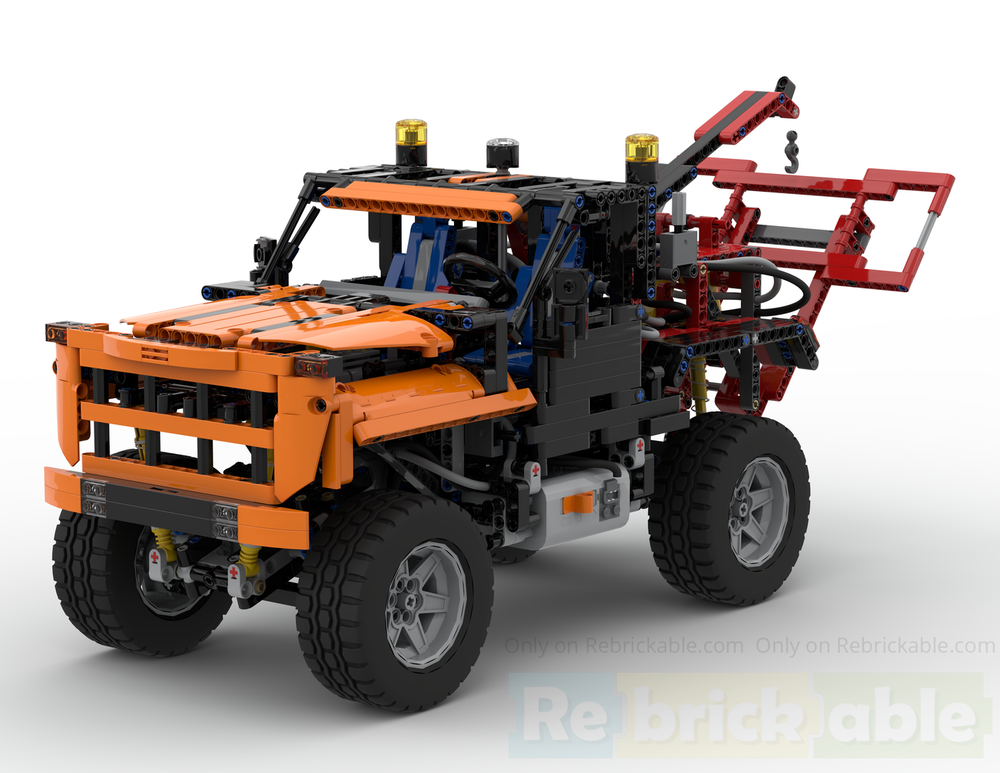Lego Offroad Tow Truck (8110 Alternate)