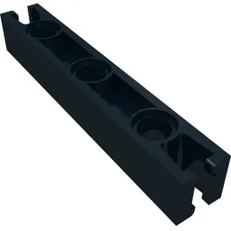 Znap Beam 7, 3 Holes / Black
