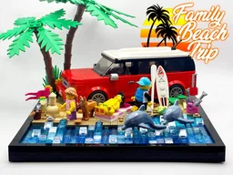 Built Tough Flex Family Beach Trip