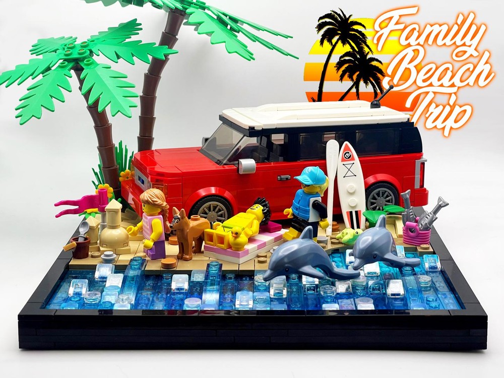 Lego Built Tough Flex Family Beach Trip