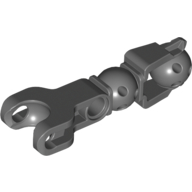 Lego Large Figure Skeletal, Limb with Ball Joint, and Ball Socket and Hole / Dark Bluish Gray