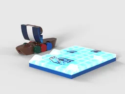 Microscale Viking Ship