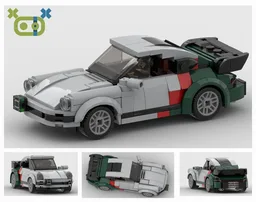 Cyberpunk Porsche 911 - 6 studs version