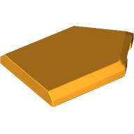 Lego Tile Special 2 x 3 Pentagonal / Bright Light Orange