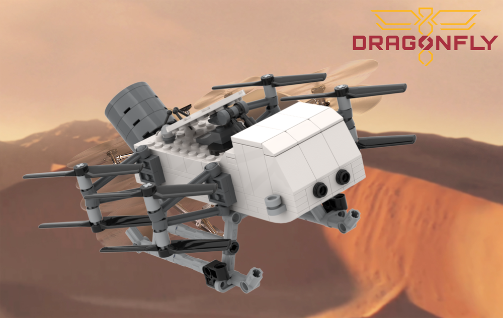 Lego Dragonfly Spacecraft (2019 Concept Design)