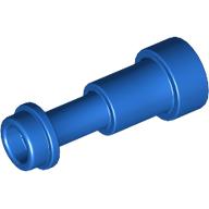 Lego Equipment Telescope / Torch / Spyglass, Support Round 1 x 1 x 1 2/3 / Blue