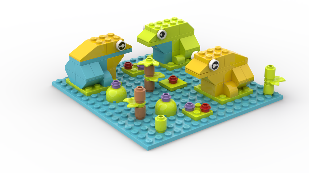 Lego 11044 Frogs