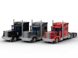 RC Micro Peterbilt 389 with Sleeper - 1/35 Scale