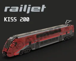front wagon, railjet KISS 200