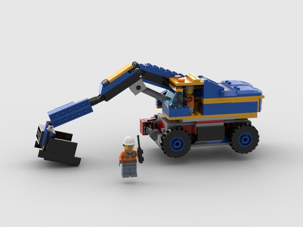 Lego 60324 Wheeled Excavator