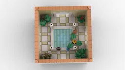 Roman Ancient Atrium