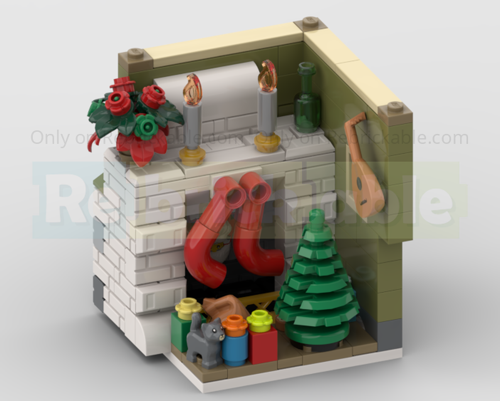 Lego Santa Returns For HIs Bag