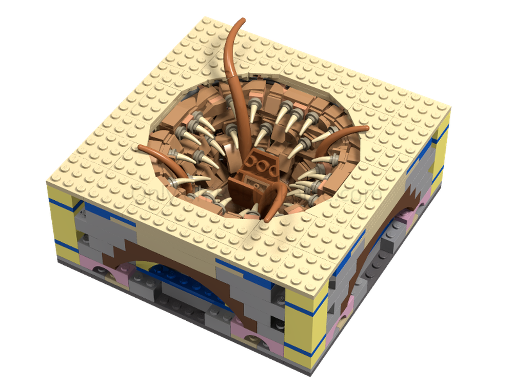 Lego Sarlacc Pit for MILS Plate V2
