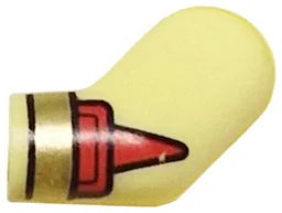 Arm, Left with Red Cuff and Gold Bracelet Pattern / Bright Light Yellow