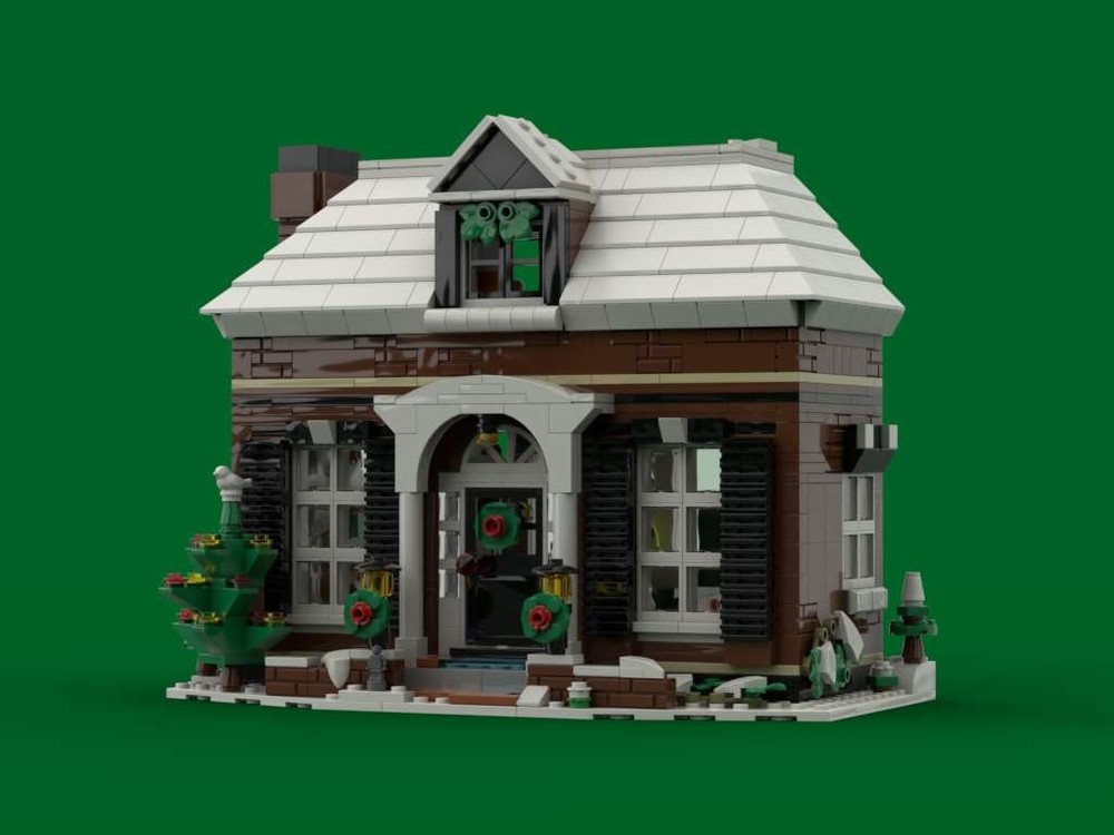 Lego Home Alone at Winter Village