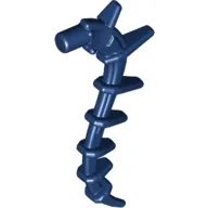 Plant / Creature Body Part, Vine / Tail / Tentacle / Bionicle Spine, Spiky / Dark Blue
