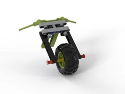 Motorbike Steering with Handlebar