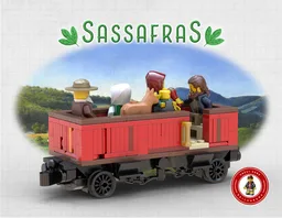 SHB Sister Steamers - Series #1: 1839 - Open Air Passenger Wagon