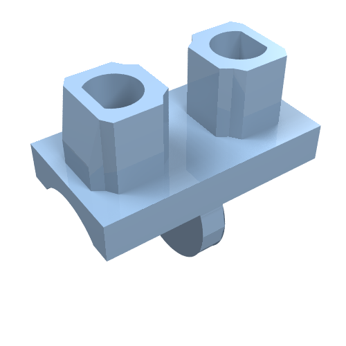 Lego Hips / Bright Light Blue