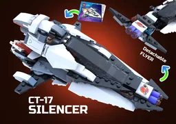 CT-17 Silencer | 60430 Interstellar Spaceship alt-build