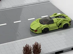 Two-lane road 3.6 m (Scale 1:25)