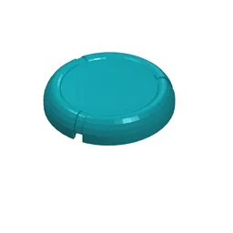 Large Figure Throwing Disk [Plain] / Dark Turquoise