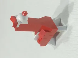 10698 Red dinosaur