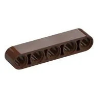 Technic Beam 1 x 5 Thick / Brown