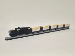 Micro Nuclear Waste Transportation Train