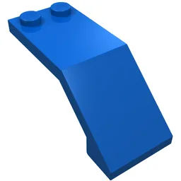 Windscreen 5 x 2 x 1 2/3 / Blue