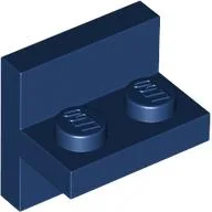 Bracket 2 x 2 with 1 x 2 Vertical Studs / Dark Blue
