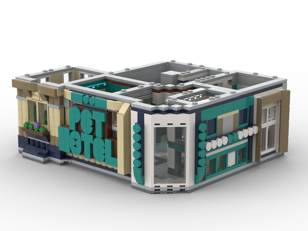 Lego Animal Shelter Pet Hotel Floor