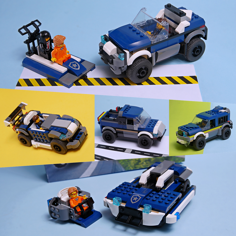 Lego 60479 Police Rebuild Models