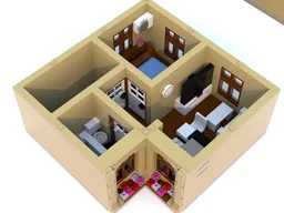 Inverted corner building - Pub