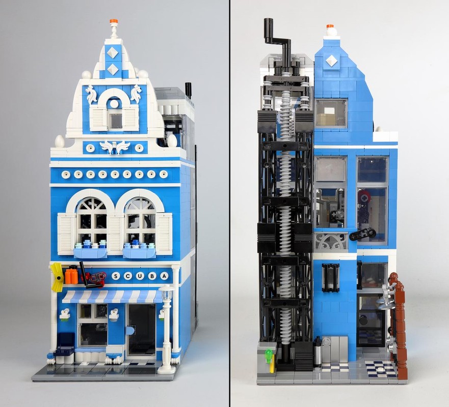 Lego Scuba Shop Modular