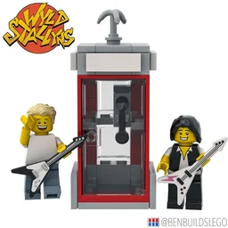 Phone Booth Time Machine from "Bill and Ted's Excellent Adventure"