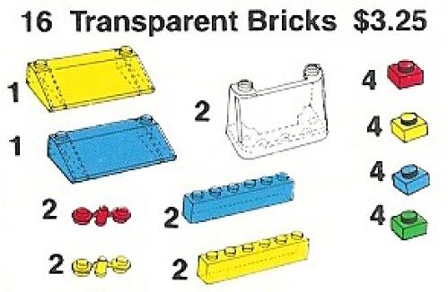 Lego Transparent Bricks