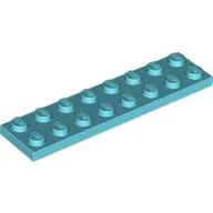 Plate 2 x 8 / Sky Blue