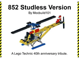 Lego 852 Studless Version