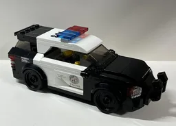 Ford Explorer LAPD police car 6 stud