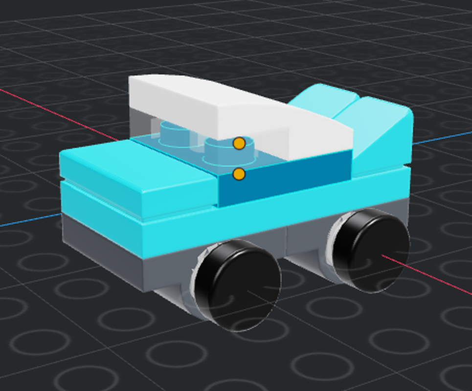 Lego Micro scale classic car