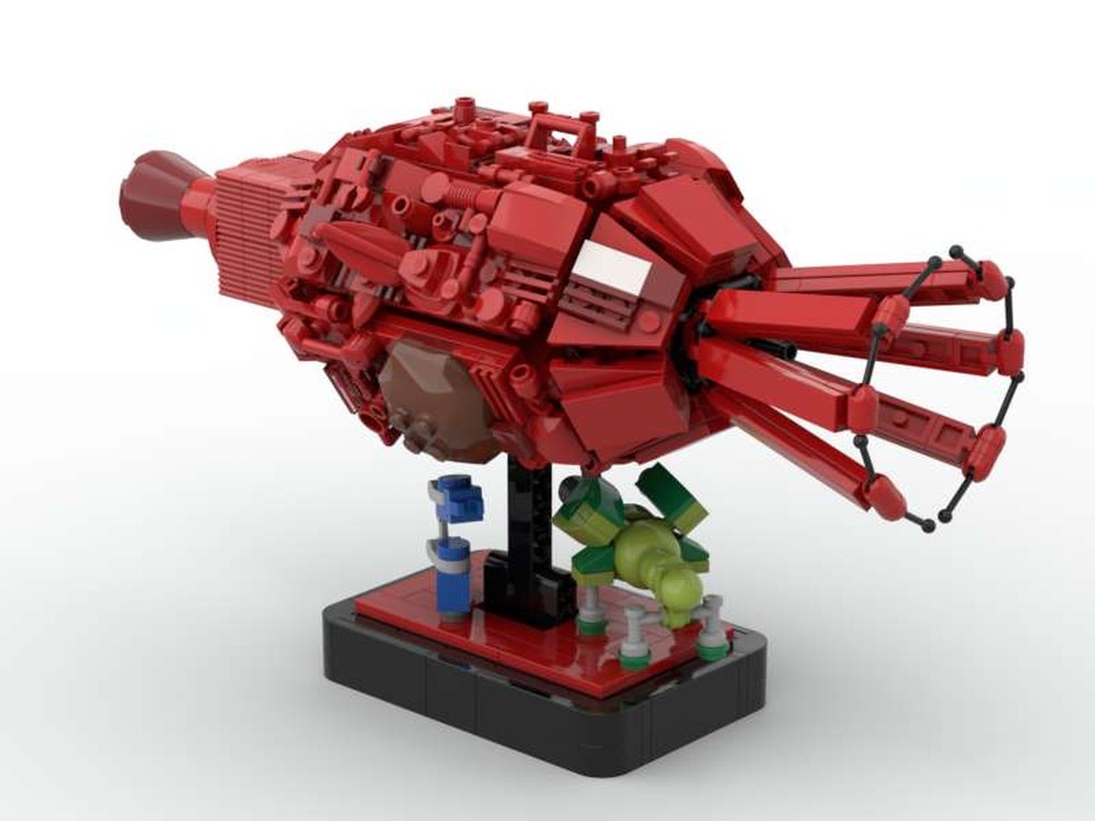 Lego Red Dwarf and Starbug