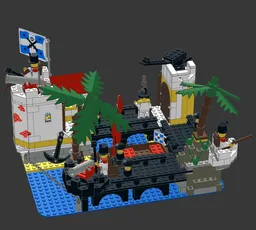 (Classic Pirates) Bluecoat Cargo Port