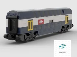 Swiss blue doubledecker Wagon